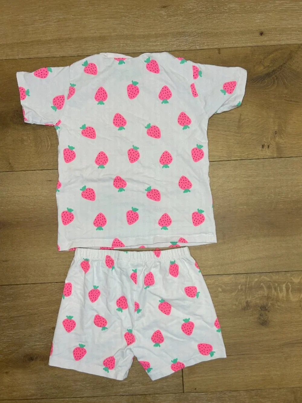 Zara Kids Strawberry Print Pajama Lounge Set Size 6 (116 cm)